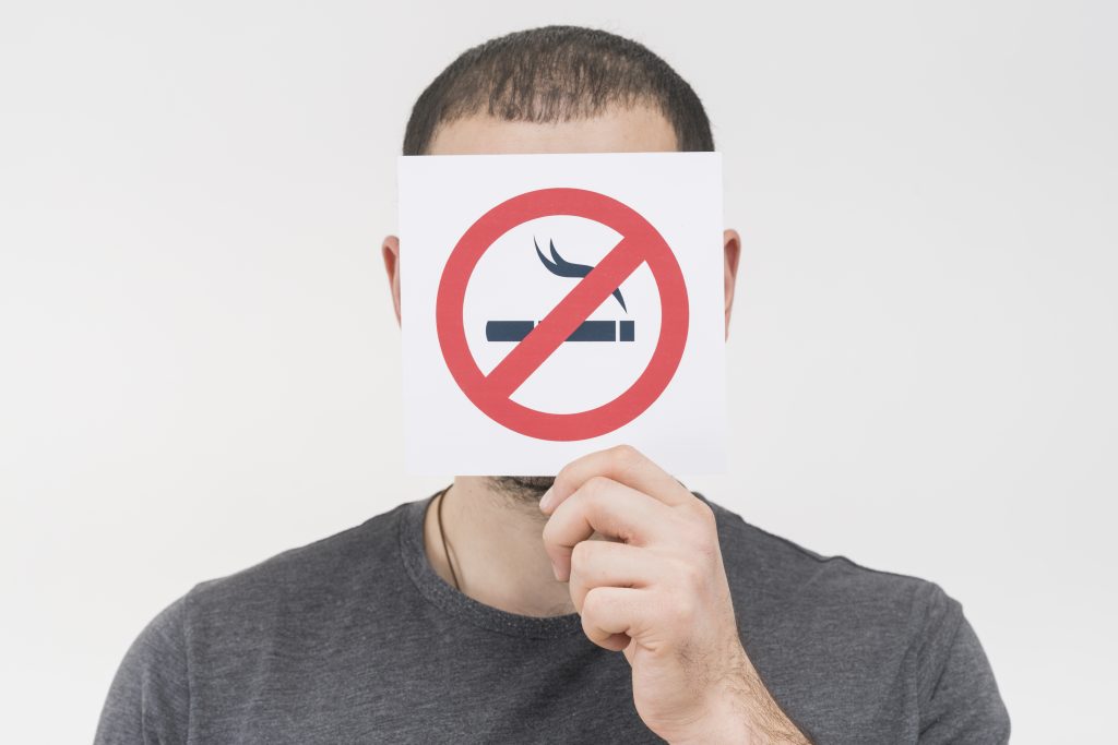 No smoke sign