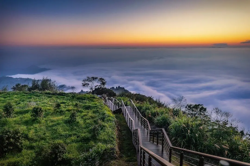 ทะเลหมอกซี่ติง x ทางเดินเขาเอ้อเหยียนผิงซาน