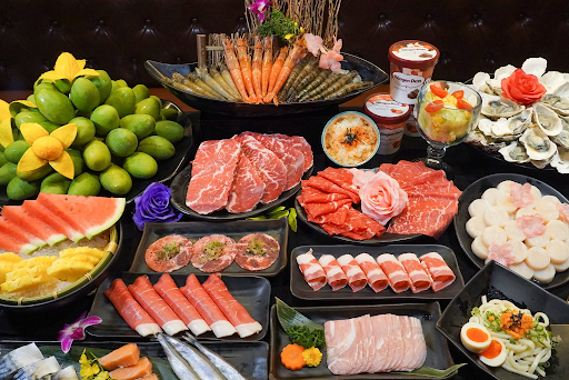 บุฟเฟ่ต์ชาบู Hot Pot และ BBQ Buffets